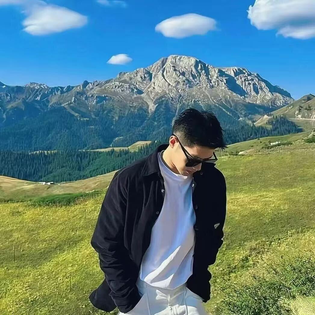 He
